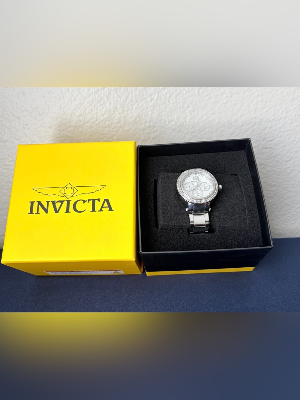 Invicta Bolt Glintara Women's Watch w/ Mother of Pearl Dial - 37mm. Steel